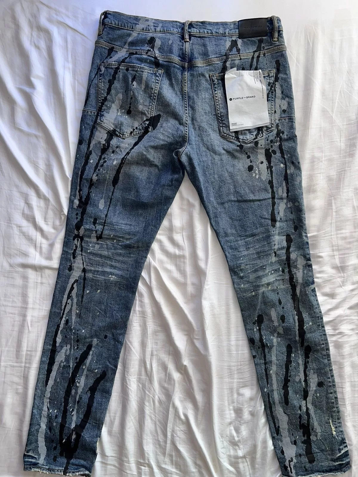 Purple Denim Purple Blue
