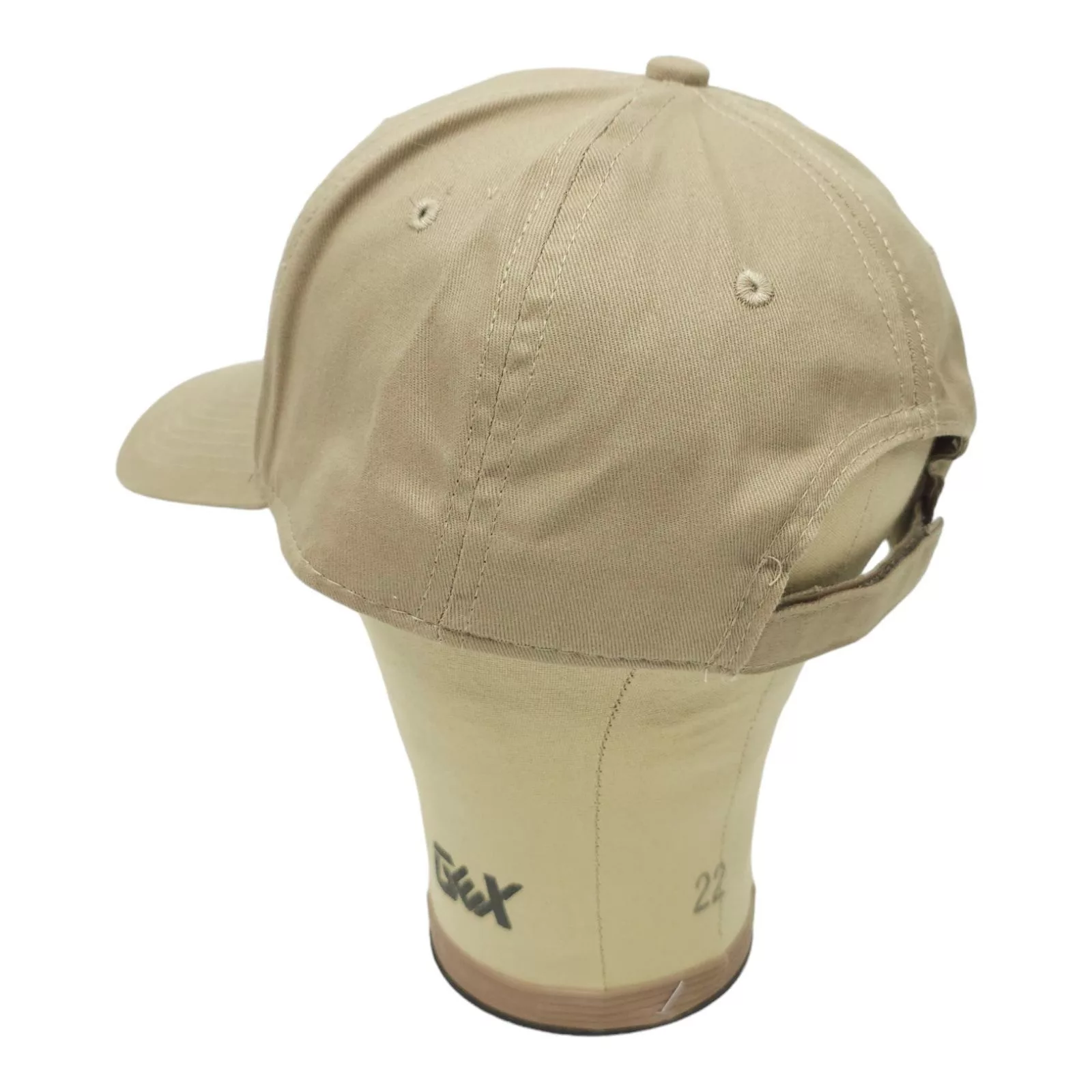 Other Hats Other McCarty King Construction Embroidered Logo Strapback Cap Beige