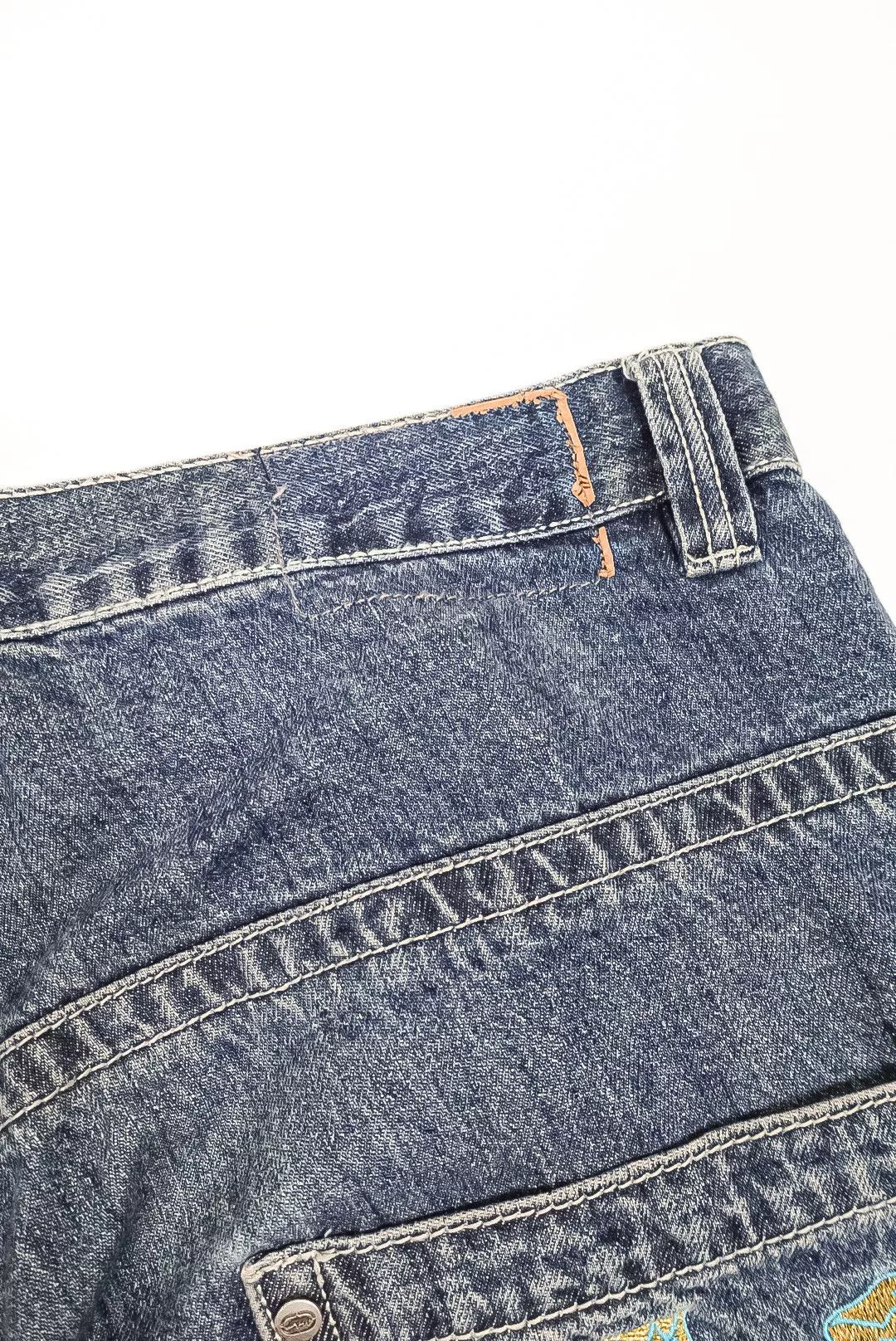 Ecko Unltd. Denim Ecko Unltd. × Marc Ecko Vintage Y2K 2000s Ecko Unltd Dragon Embroidered Jeans Blue