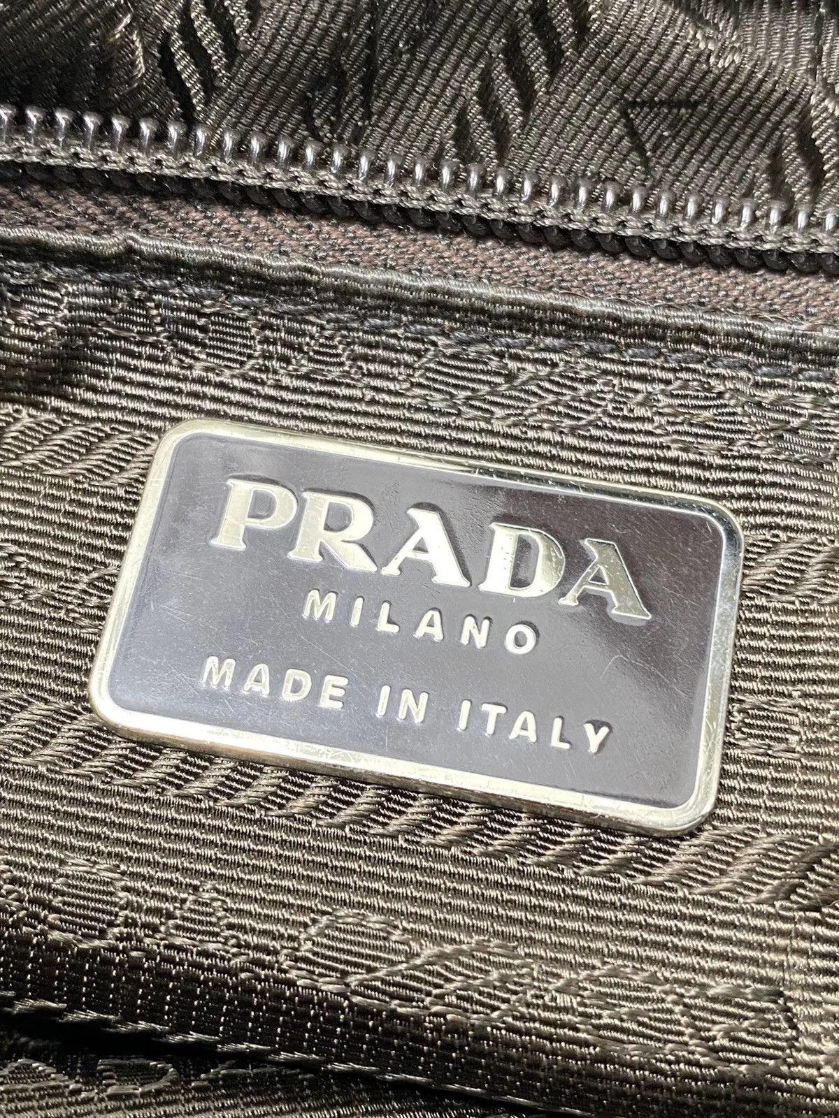 Prada Shoulder Bags Prada Tessuto Nylon Shoulder Bag Beige