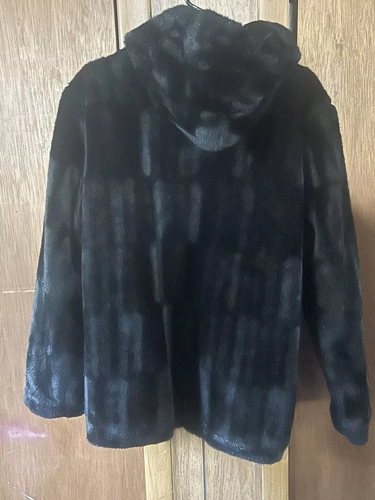 Supreme Heavy Coats Supreme Fur coat Black