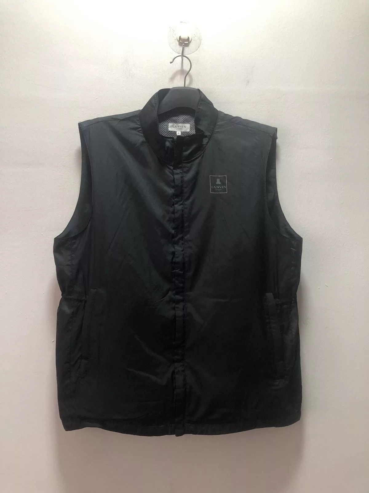 Lanvin Vests LANVIN Sport Vest Logo Black