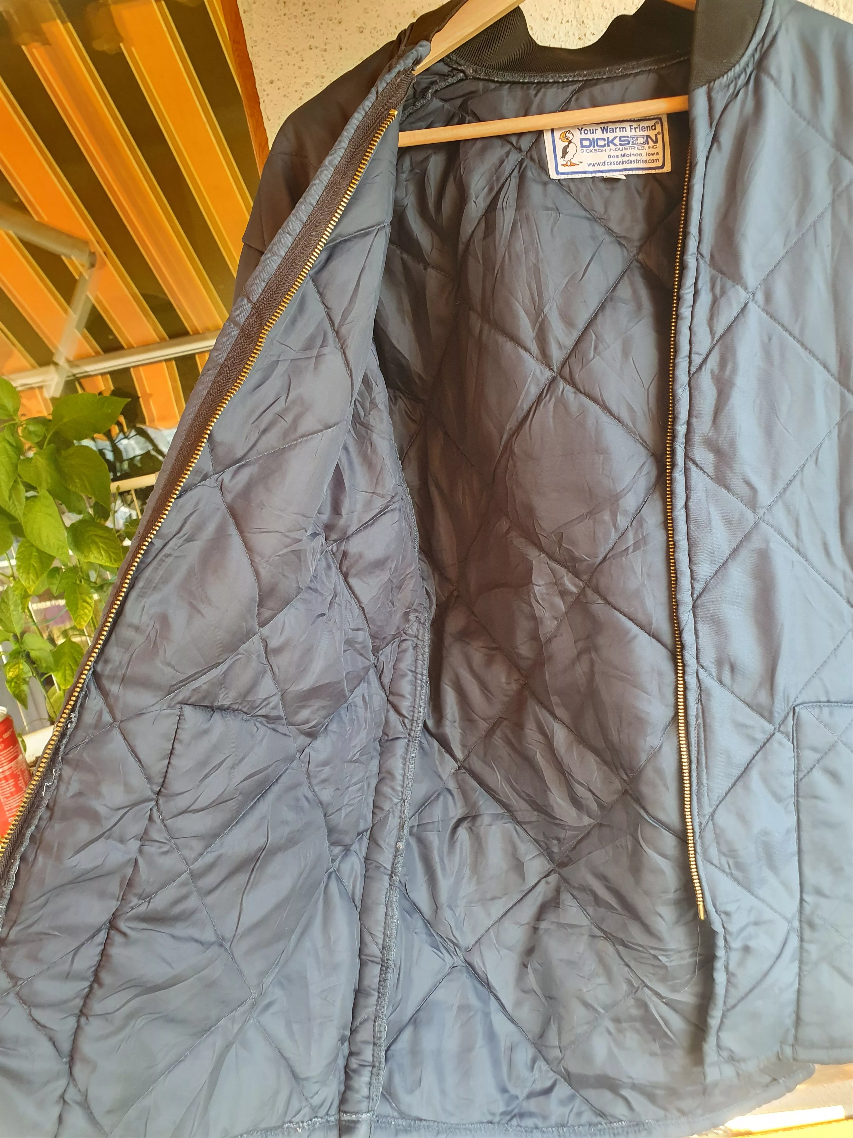 Vintage Light Jackets Vintage Dickson Industries Quilted Jacket Vtg Hunting Work Wear L Black Streetwear