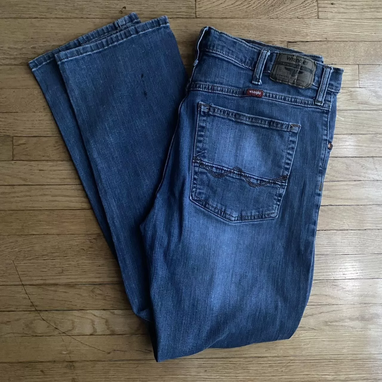Wrangler Denim Vintage Wrangler Demin Jeans Blue