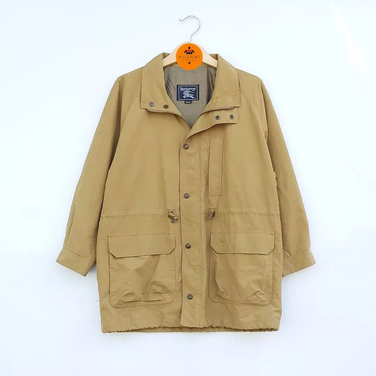 Burberry Parkas Burberry × Vintage JACKET BURBERRYS VINTAGE Gold Luxury