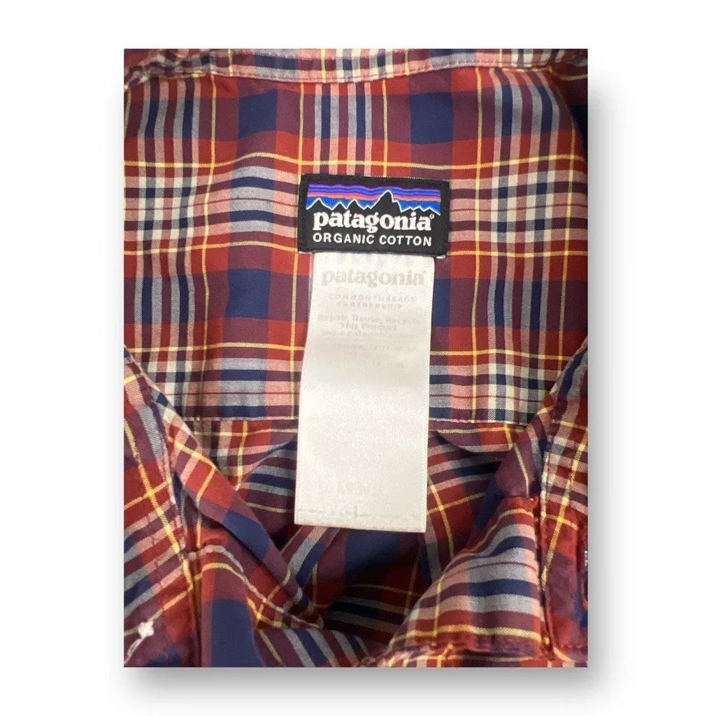 Patagonia Shirts Button Ups Patagonia Front Button Shirt Size Medium Red