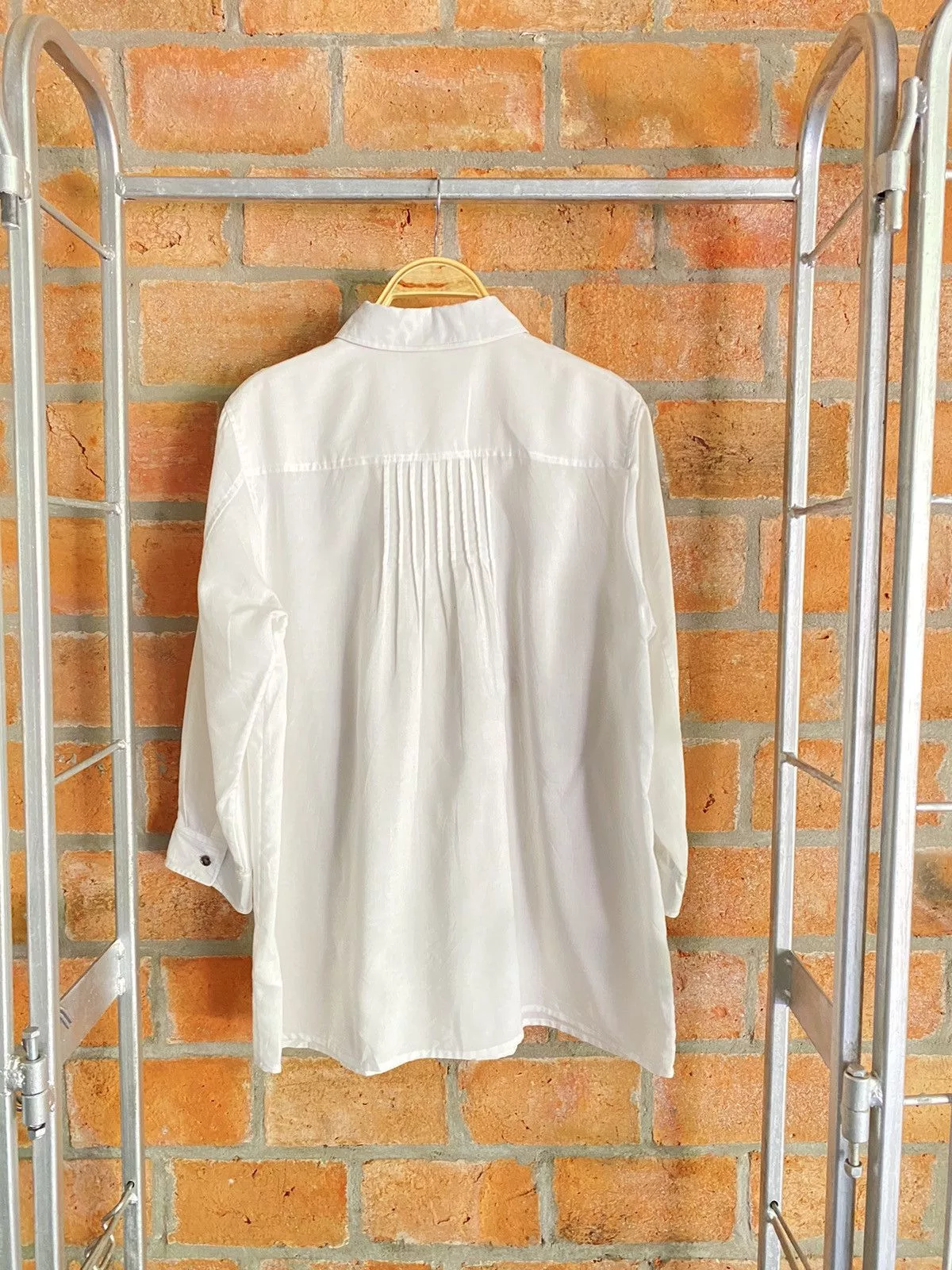 Burberry Button Ups Burberry white shirt