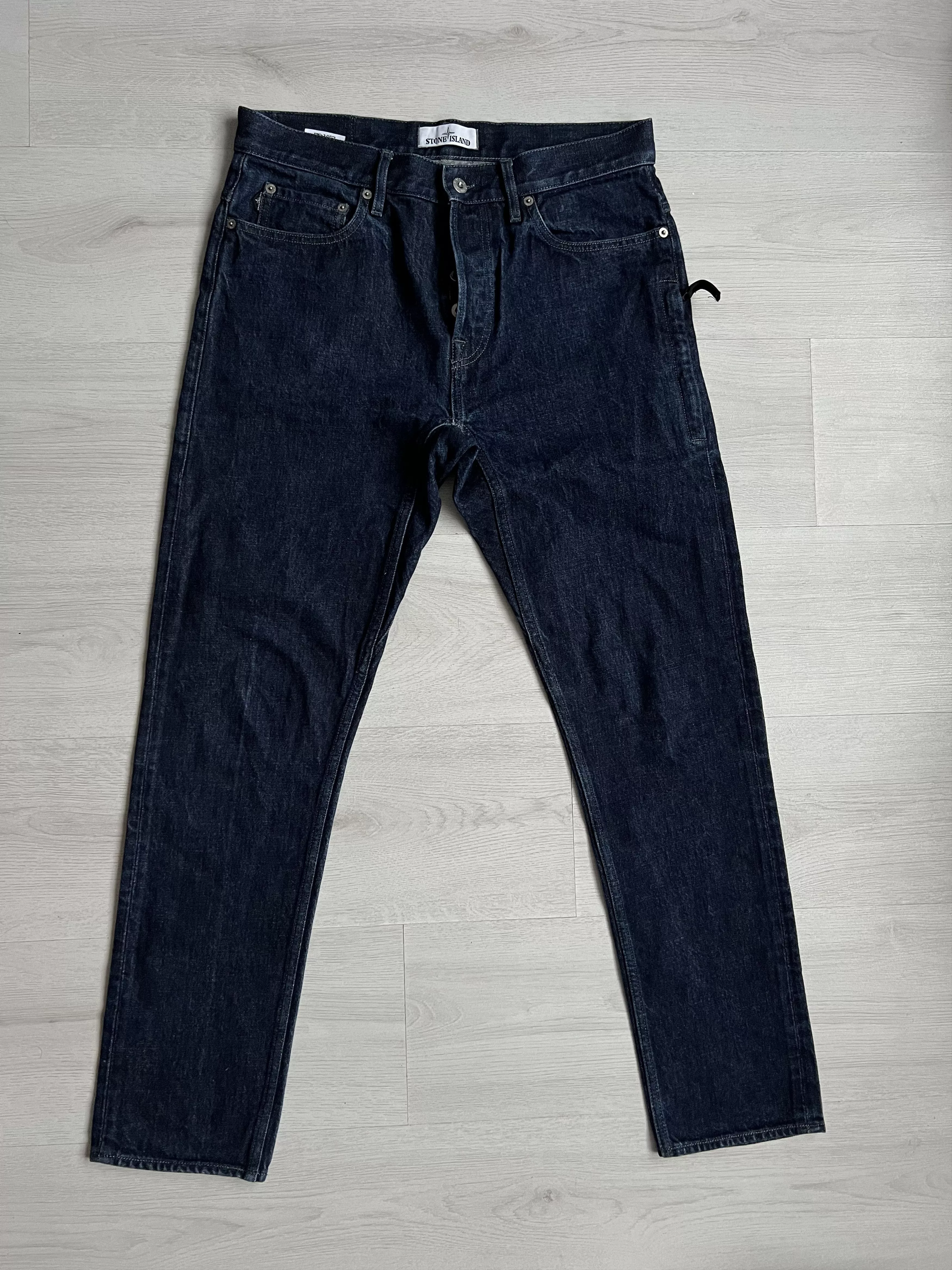 Stone Island Denim Stone Island × Vintage STONE ISLAND INDIGO DENIM JEANS Blue