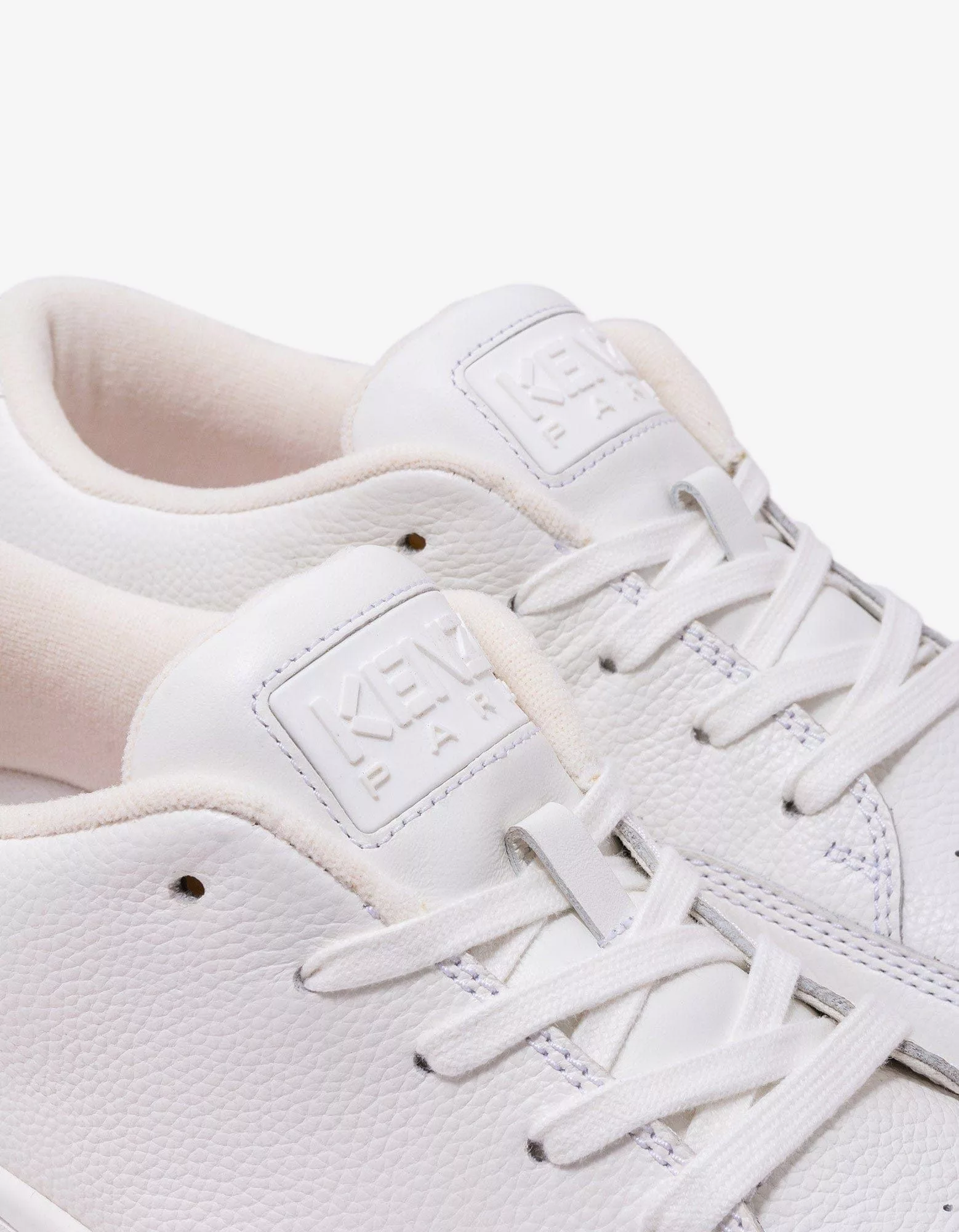 Kenzo Low Top Sneakers Off White Kenzo-Dome Trainers