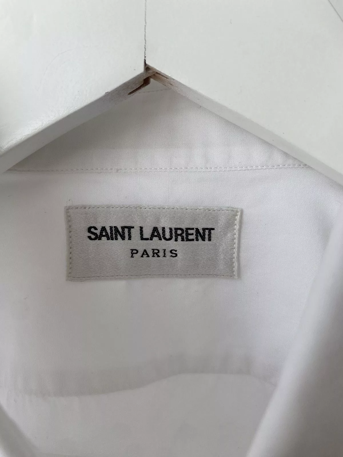 Saint Laurent Paris Shirts Button Ups Saint Laurent Paris white button up basic shirt