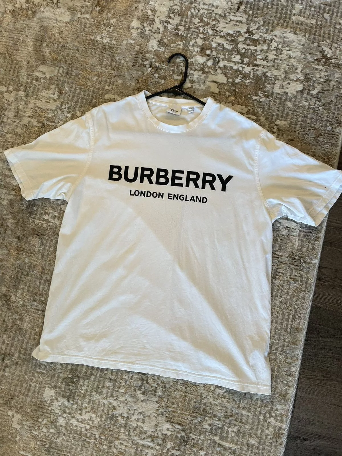 Burberry Short Sleeve T Shirts Burberry White