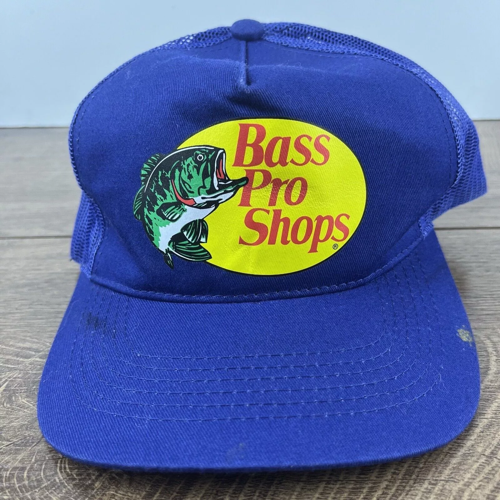 Other Hats Other Bass Pro Snapback Hat Bass Pro Shops Blue Adjustable Hat Adu