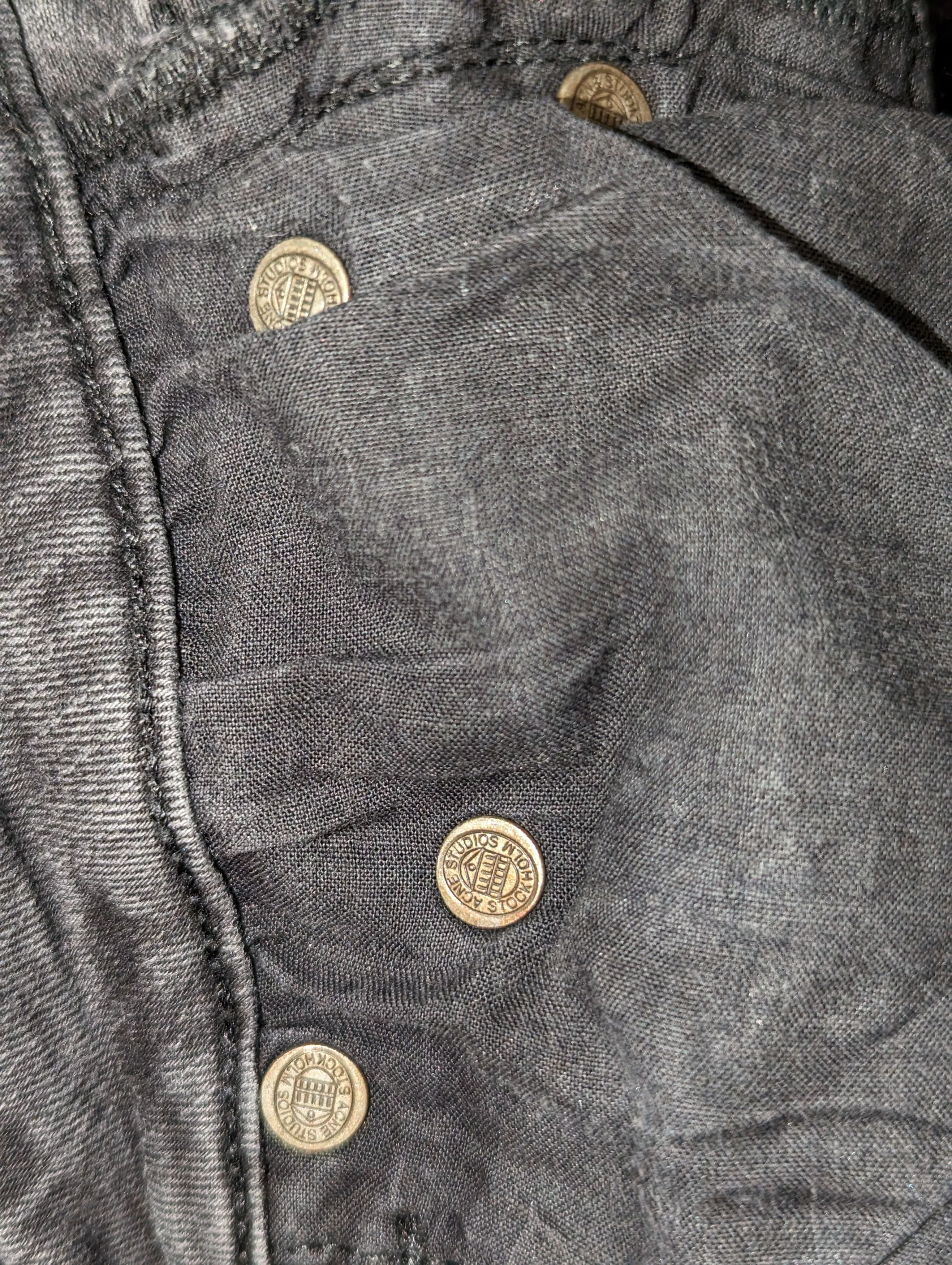 Acne Studios Jeans Acne Studios skin 5 used black