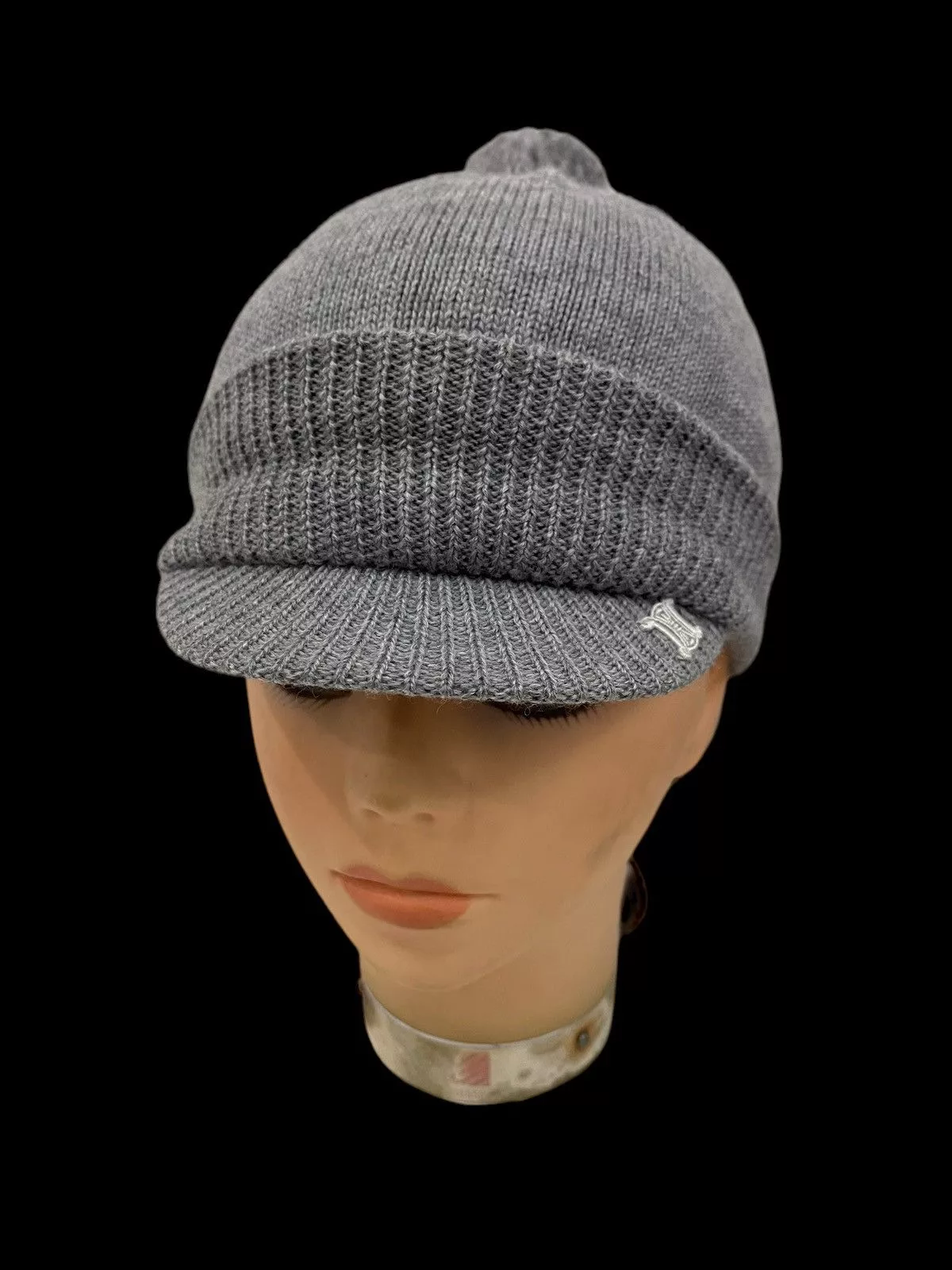 Celine Hats Celine Bobble Hat Gray