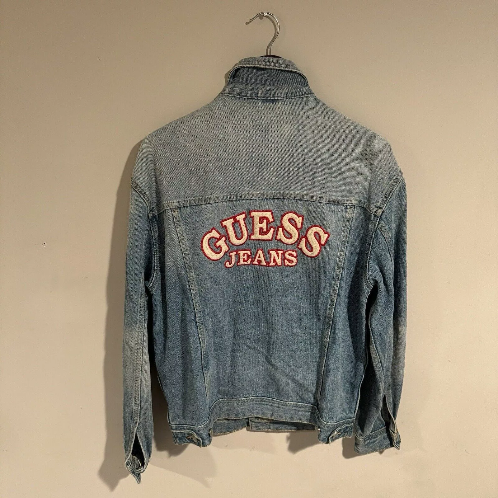 Guess Denim Jackets Vintage 90s Guess Jeans Denim Jacket Size Small USA Blue