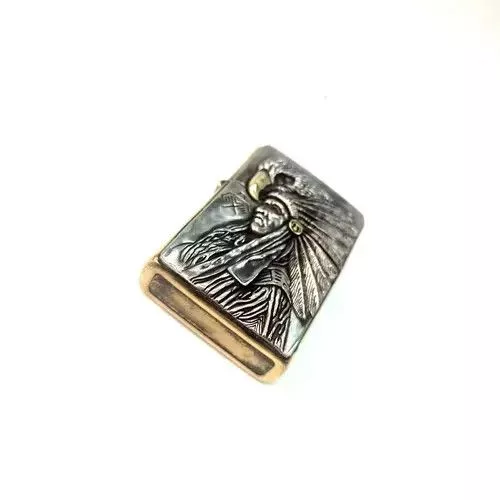 Other Miscellaneous Other Tribal Chief Classic Lighter Storage Case Universal Portable Red