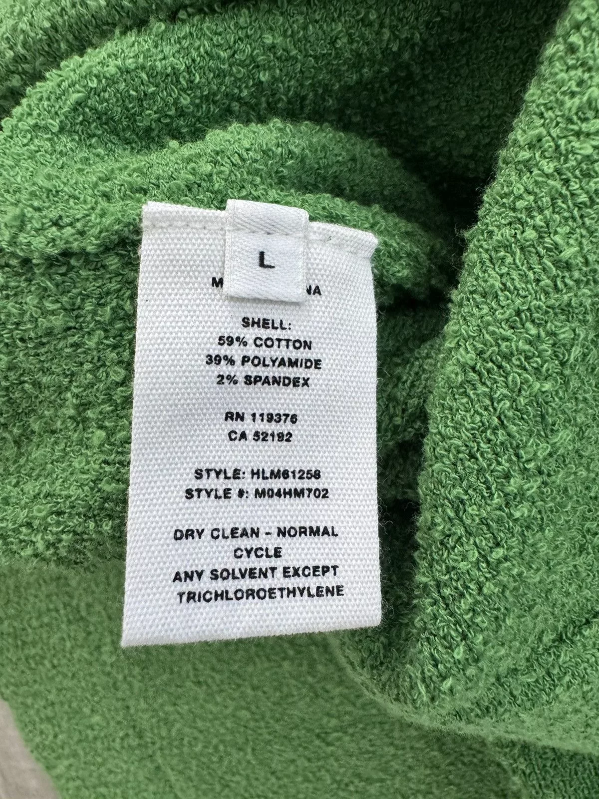 Helmut Lang Shorts Helmut Lang Textured Short US36 Green