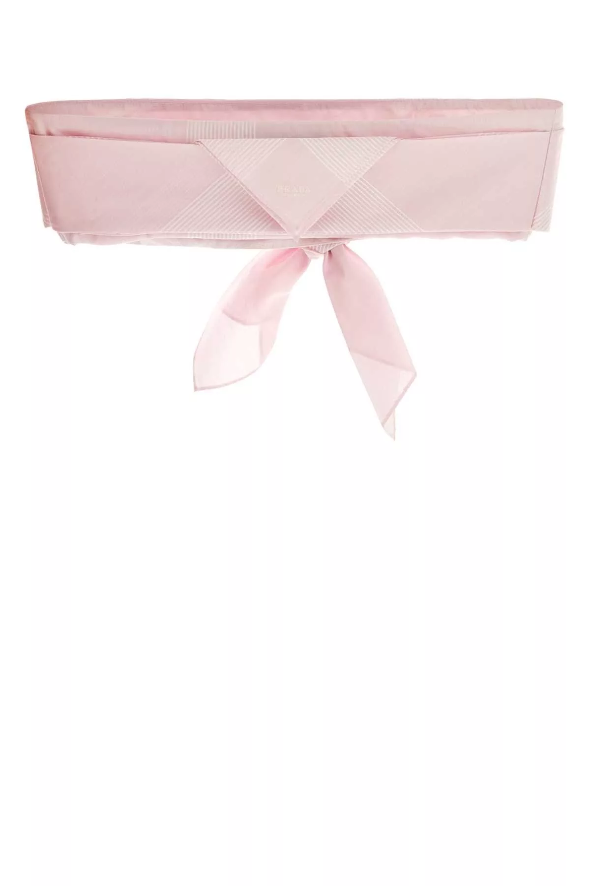 Prada Polos Prada Pastel Pink Cotton Crop-Top Multi