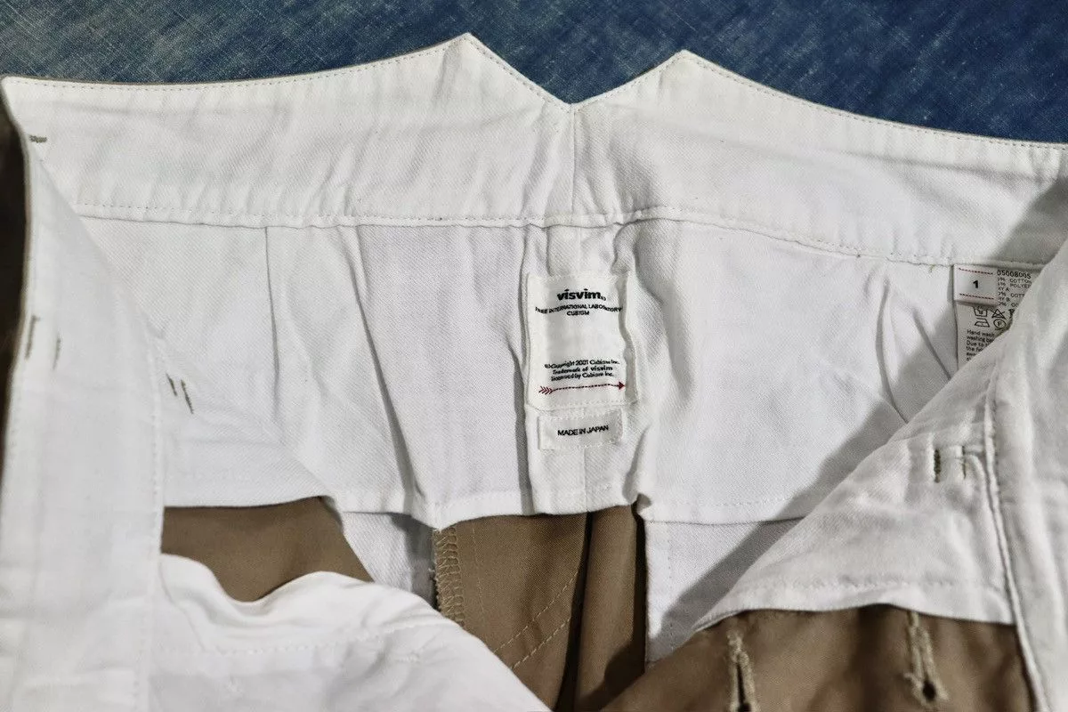 Visvim Shorts Visvim 19ss Hakama Shorts Beige