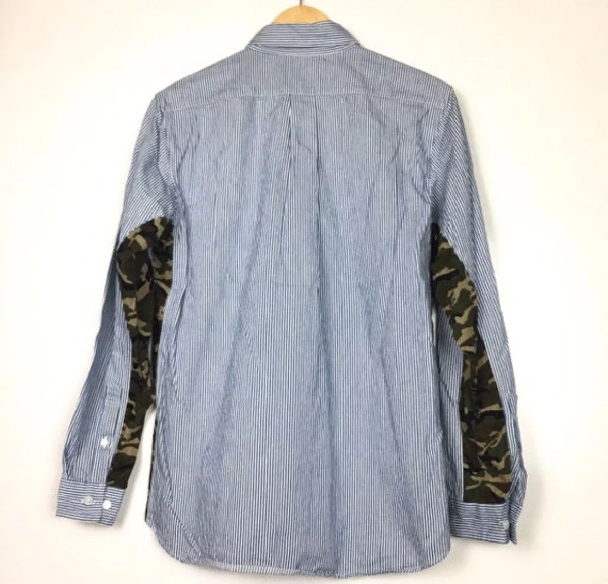BASE CONTROL Shirts Button Ups Base Control Camo Shirt Blue