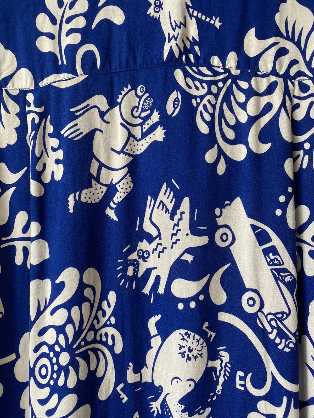 Mambo Shirts Button Ups Mambo × Vintage Mambo Shirt Vintage Hawaii Blue