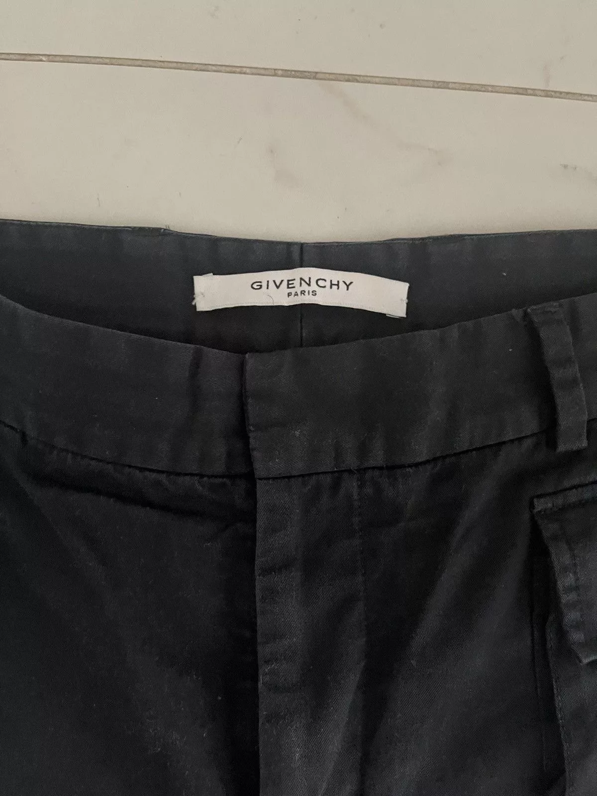 Givenchy Shorts Givenchy - Riccardo Tisci - SS 15 - Cargo Shorts Black
