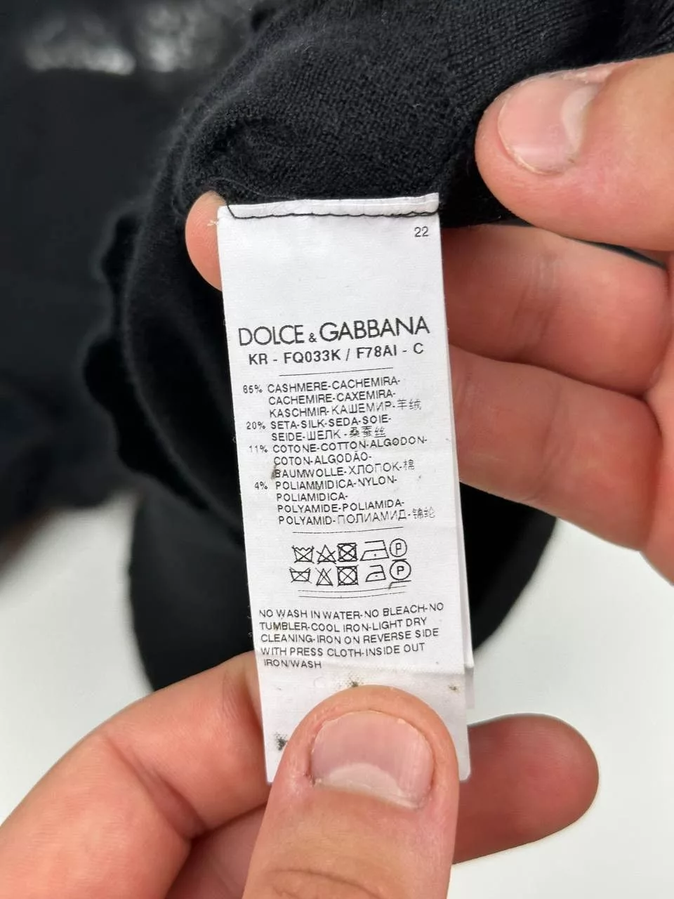 Dolce & Gabbana Sweaters Dolce & Gabbana sweater dolce&gabbana Black