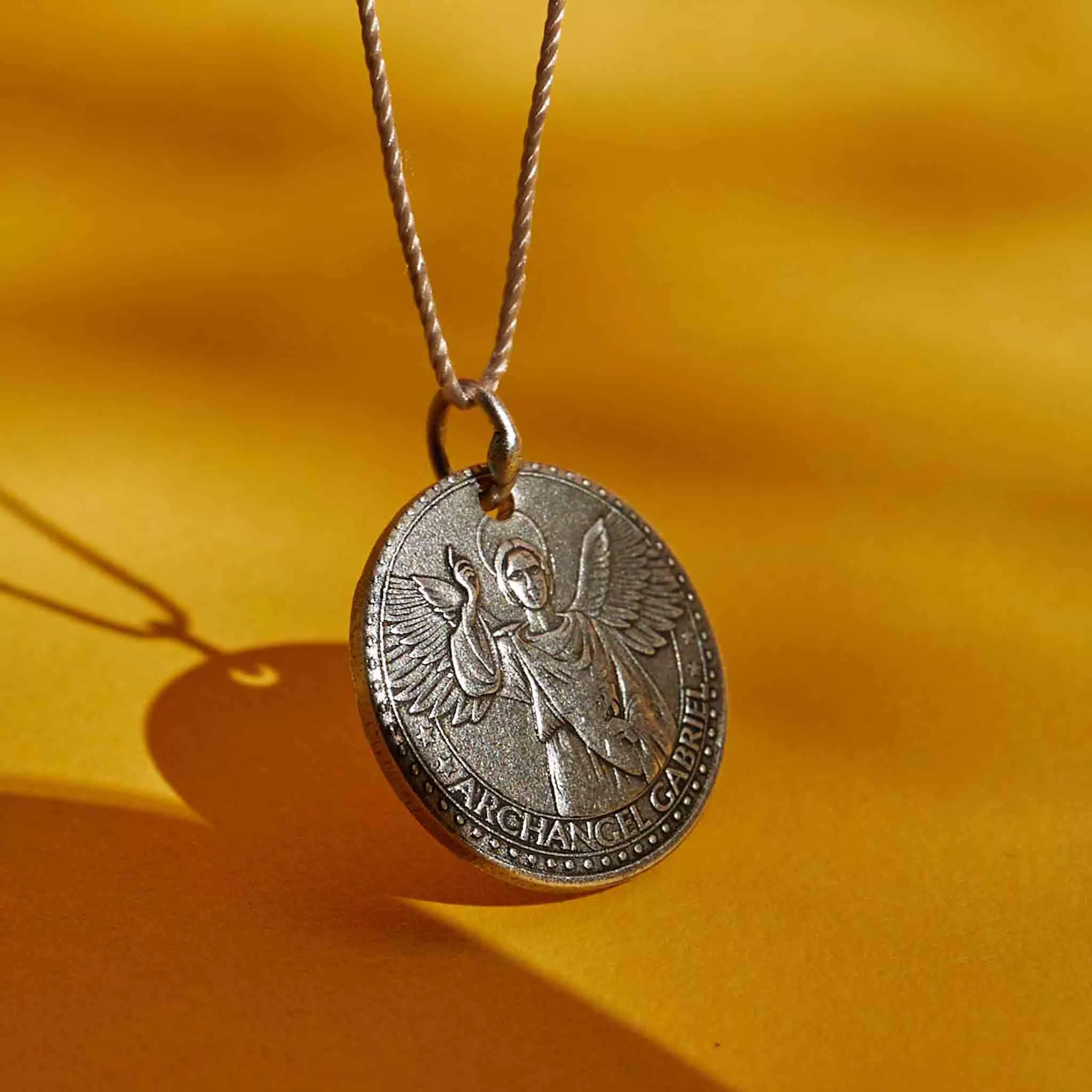 Mother Mary & Archangel Gabriel Guidance Chain Necklace