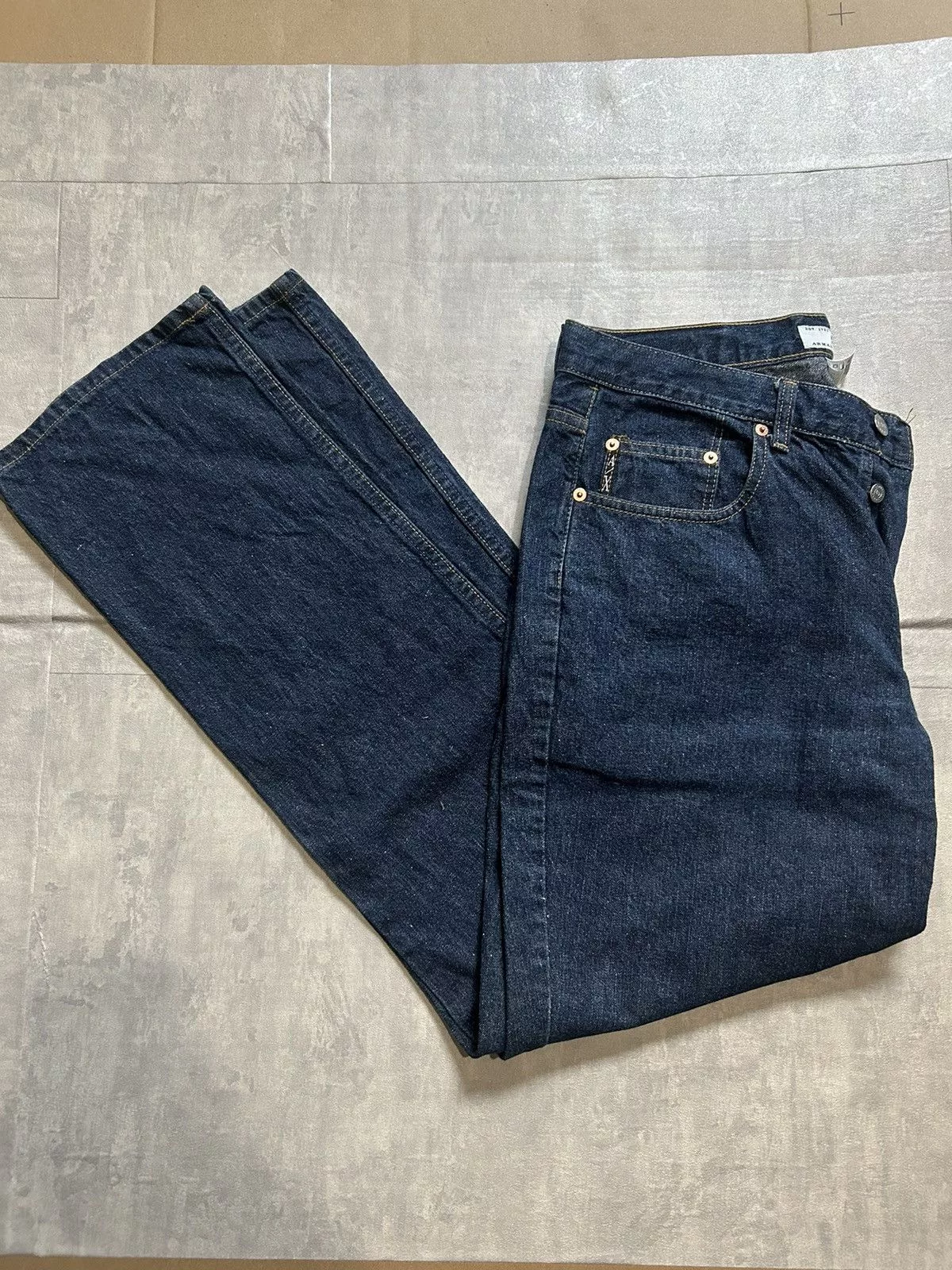 Armani Exchange Denim Armani Exchange × Vintage Armani Exchange Jeans Blue Streetwear