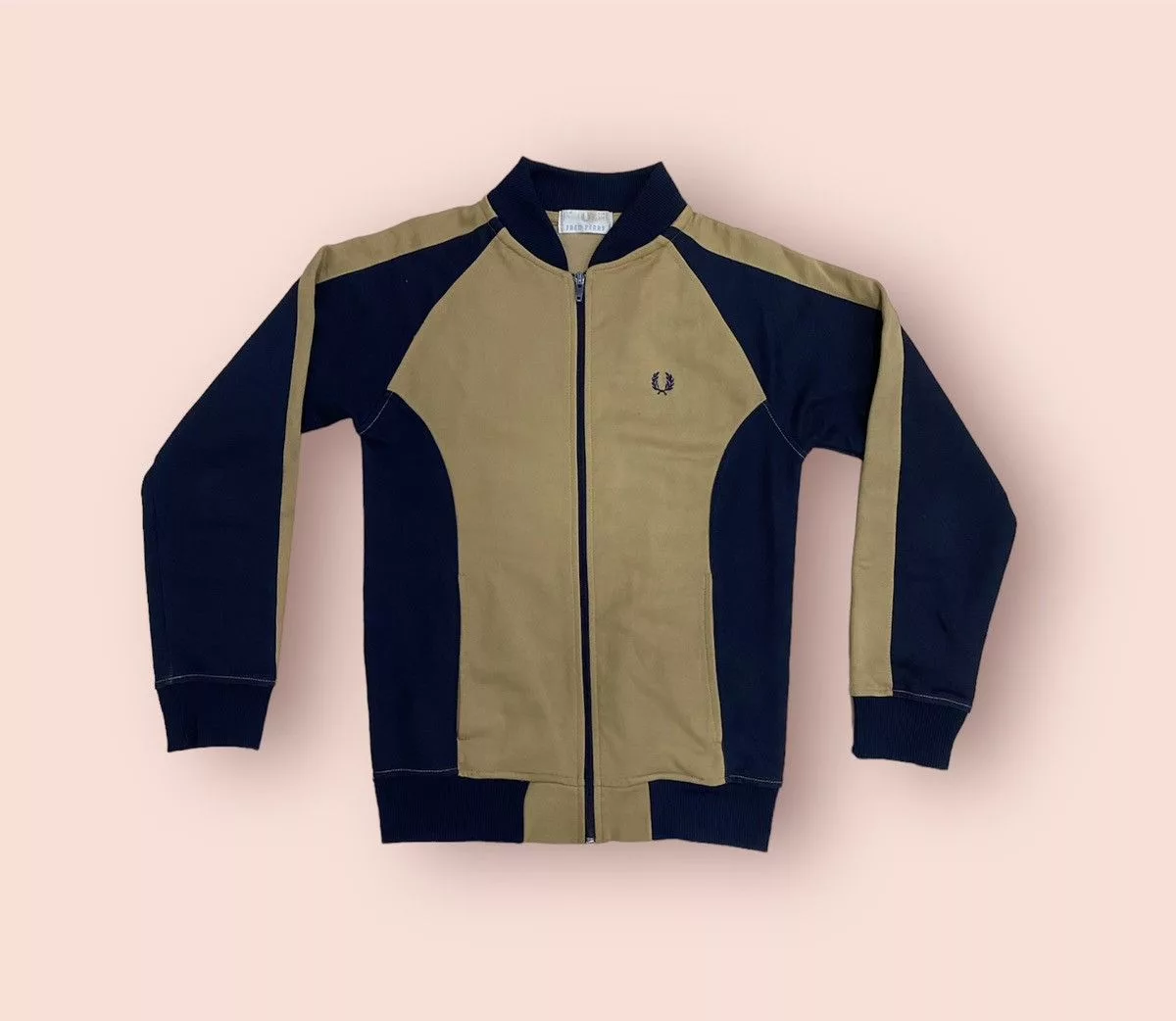 Fred Perry Light Jackets Fred Perry × Vintage Fred Perry Tracktop Blue