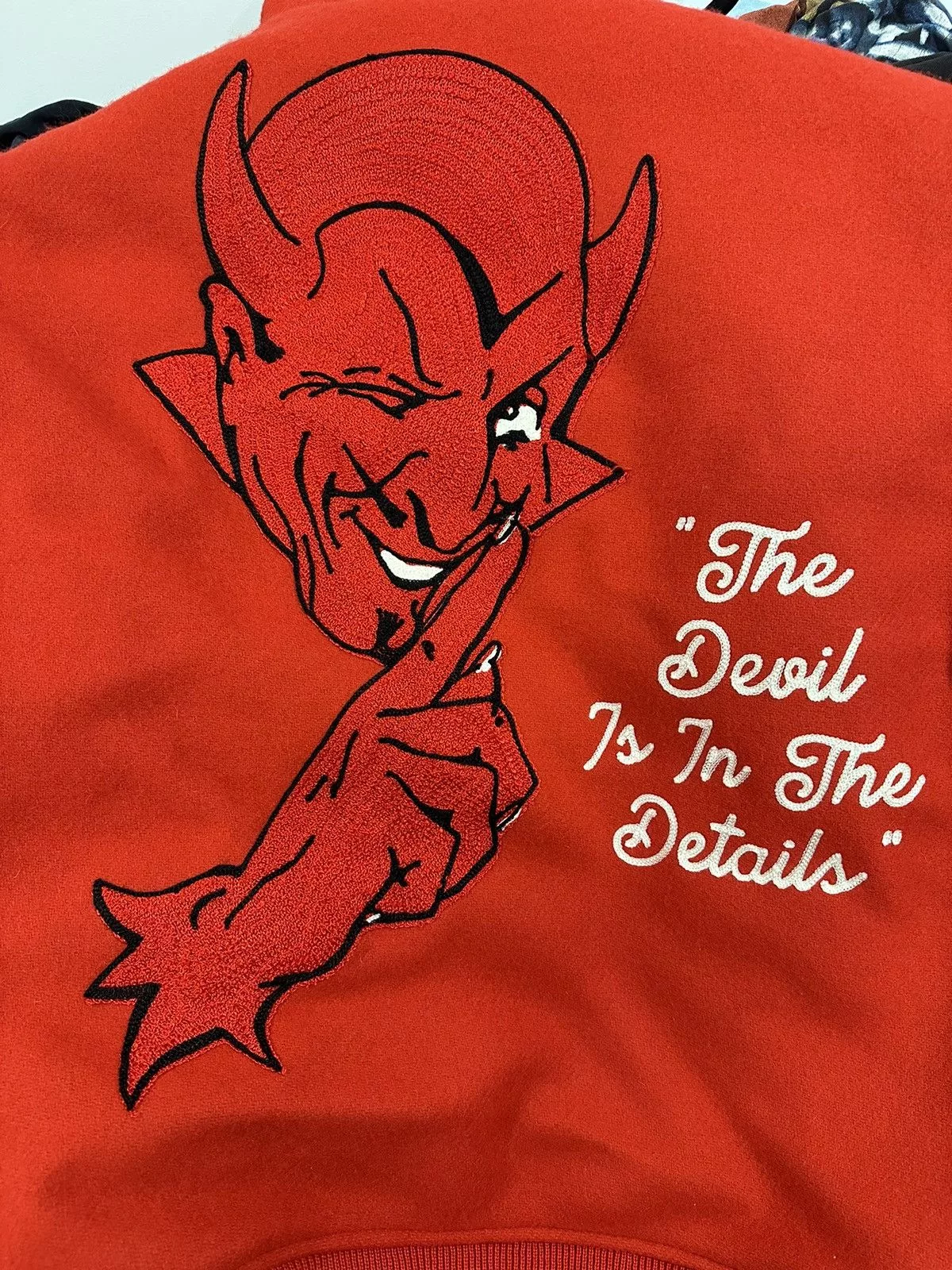 Saint Michael Bombers St Mxxx Saint Michael Devil Varsity XL Red