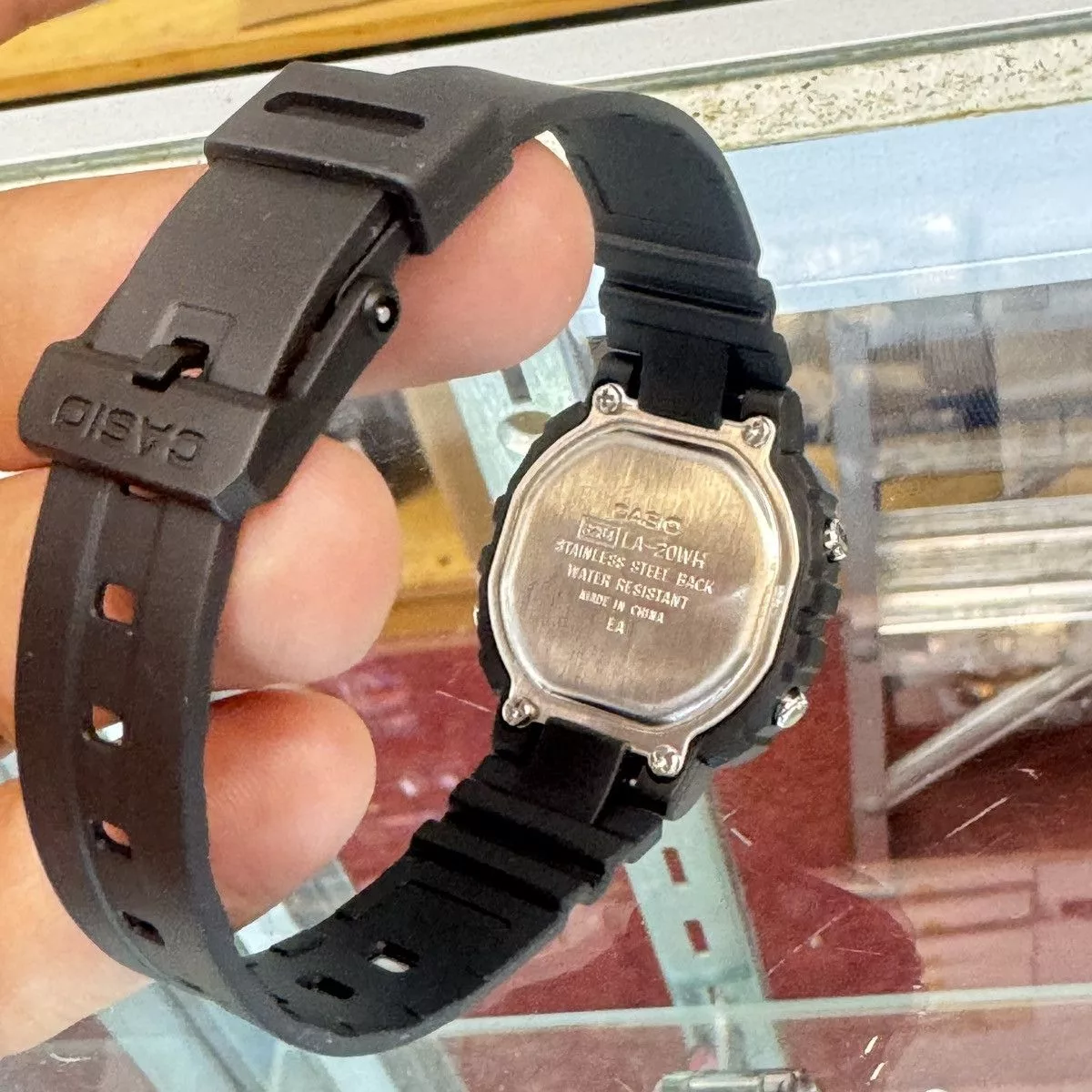 Casio Watches Ladies Extra Small Casio Watch Black