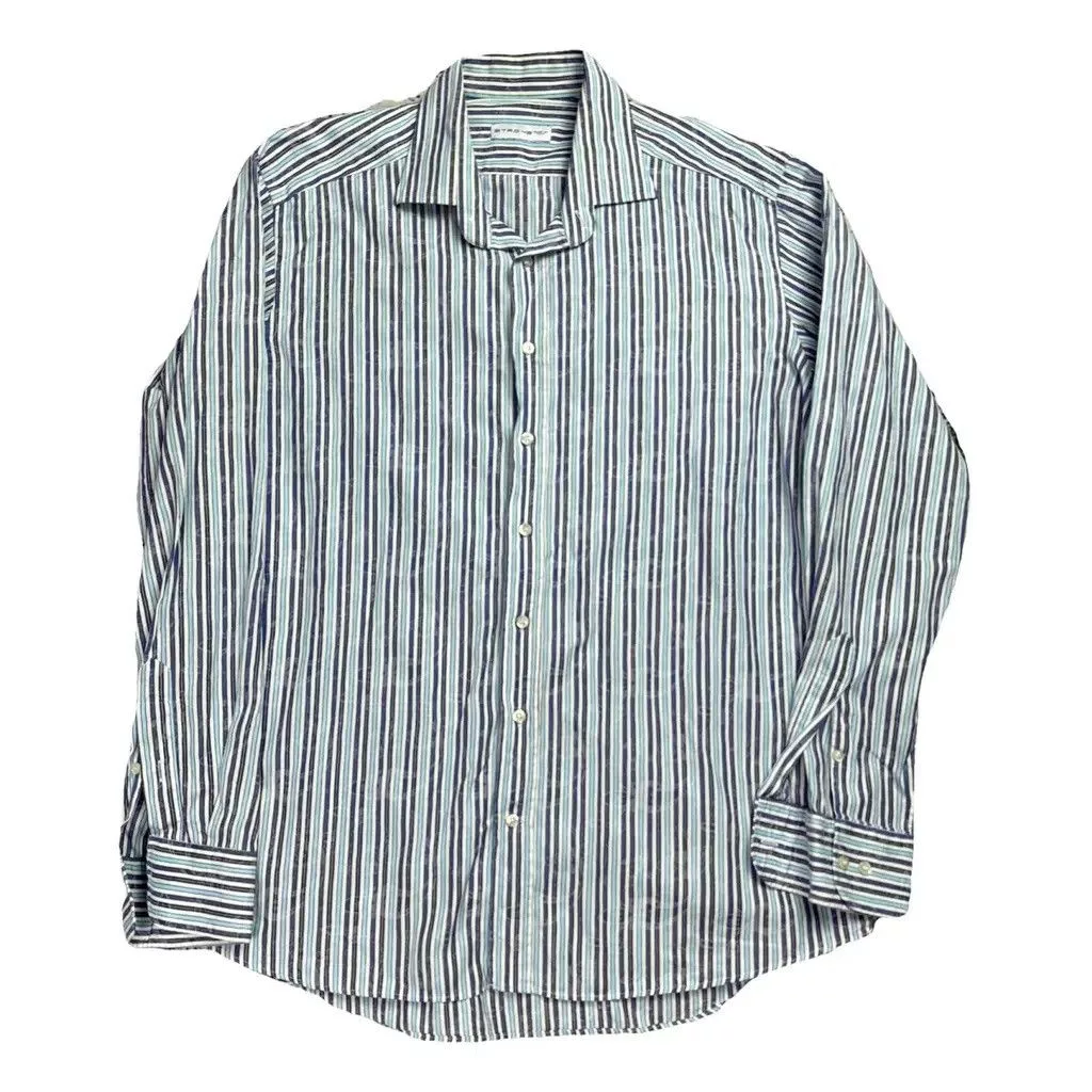 Etro Shirts Button Ups Etro Shirt Blue Size M