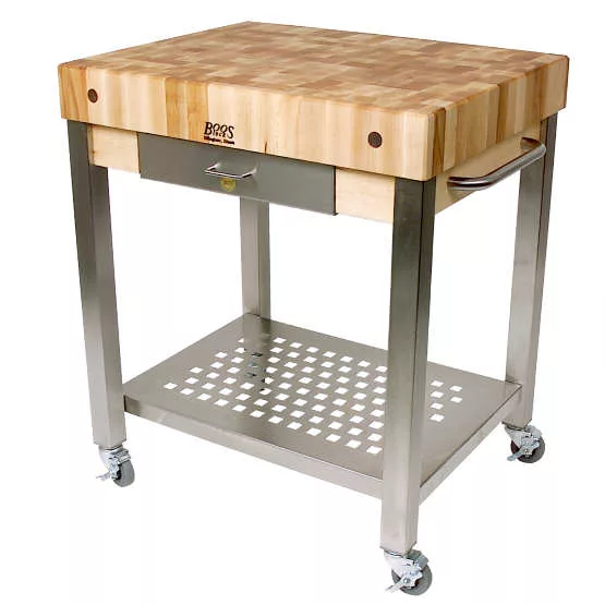 John Boos Techinca Cart 30x24x4 with Drawer
