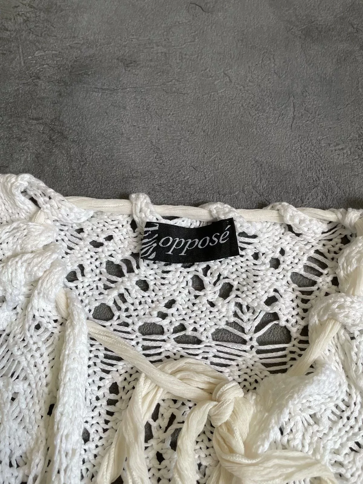 Designer Sweaters Designer Vintage Oppose Italian designs 80s White