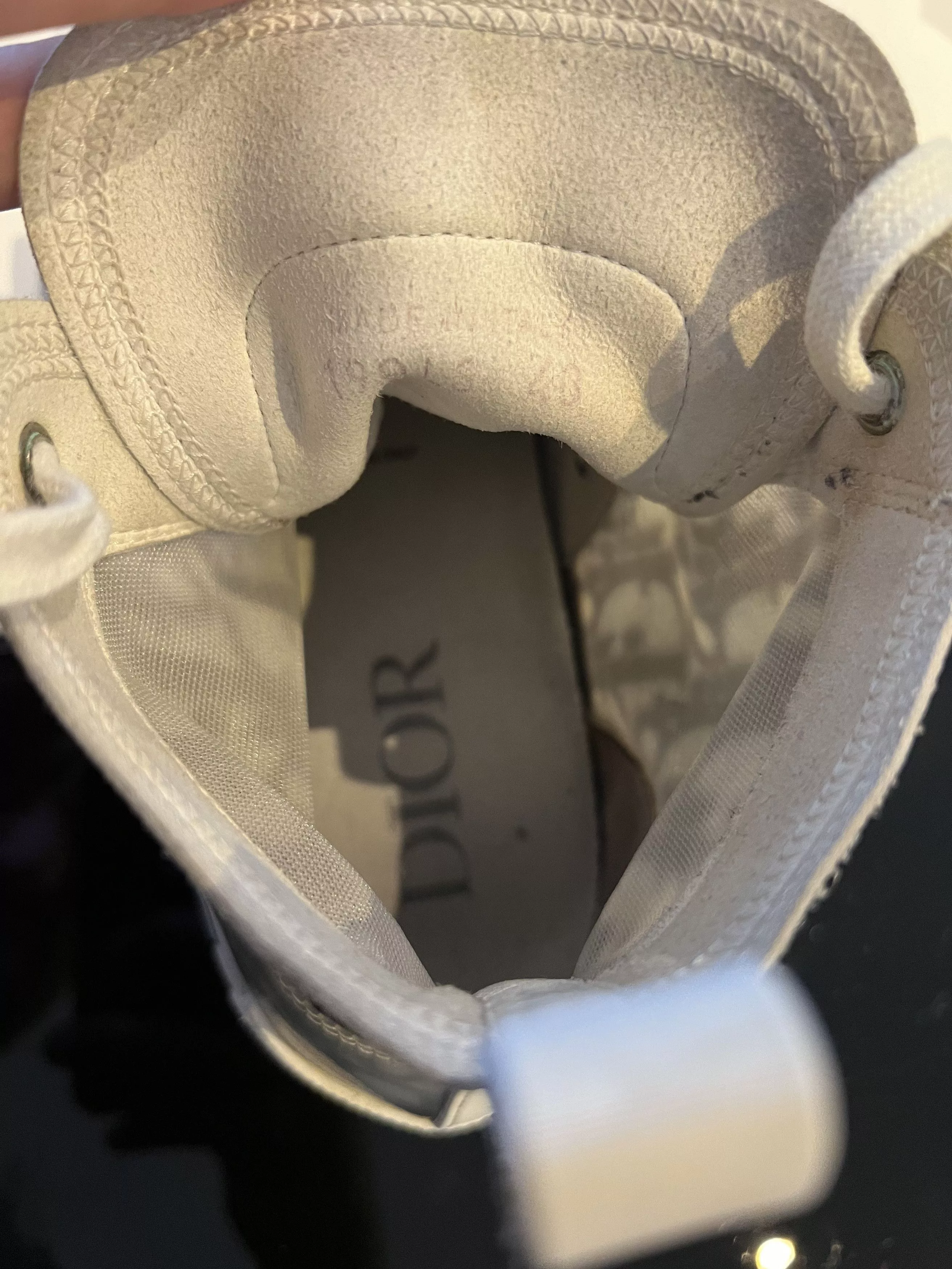 Dior Hi Top Sneakers Dior Men B23 High Top Sneakers Multi