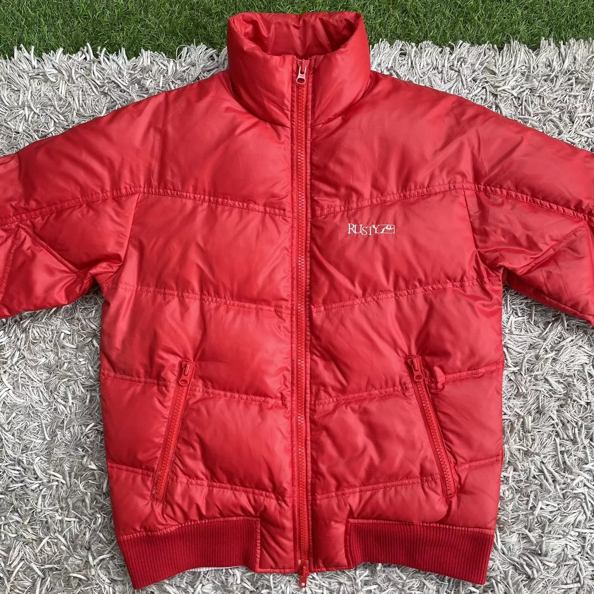 Rusty Light Jackets Rusty Raglan Jacket Red Streetwear