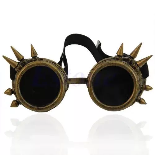 Electric Visual Glasses Electric Visual × Vintage Vintage Steampunk Google Multi Streetwear