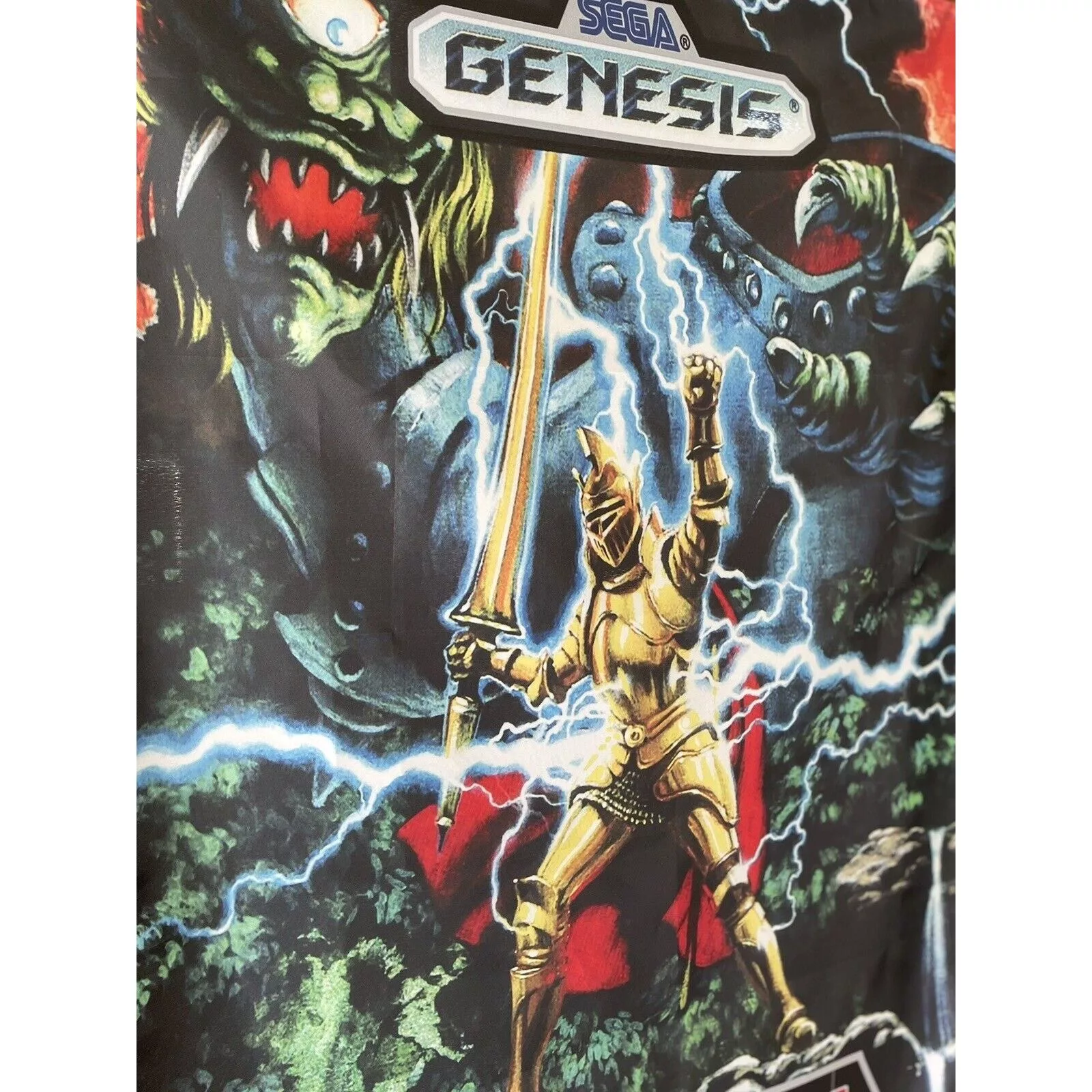 Other Miscellaneous Other Ghouls 'n Ghosts 5ft Flag Sega Genesis 1989 Banner Poster Multi
