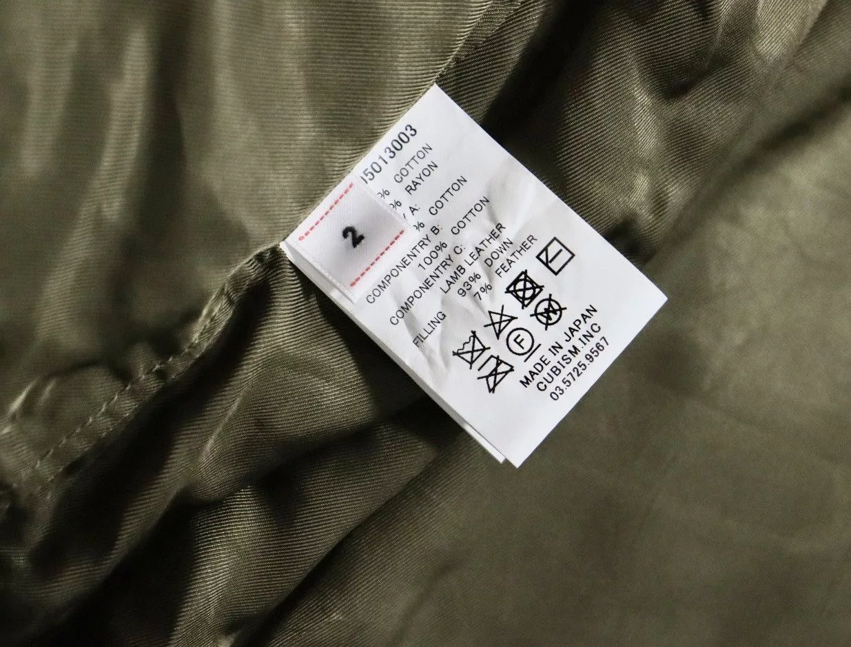 Visvim Vests Visvim 20aw Harrier Down Vest Green