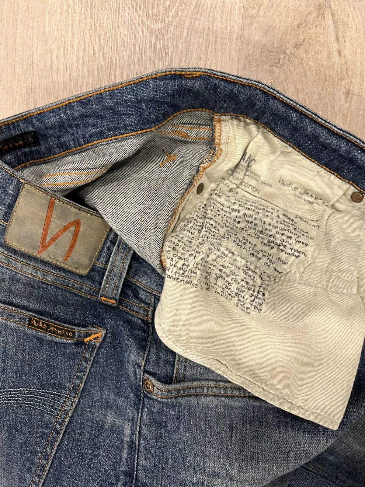 Nudie Jeans Denim Custom nudie jeans Blue