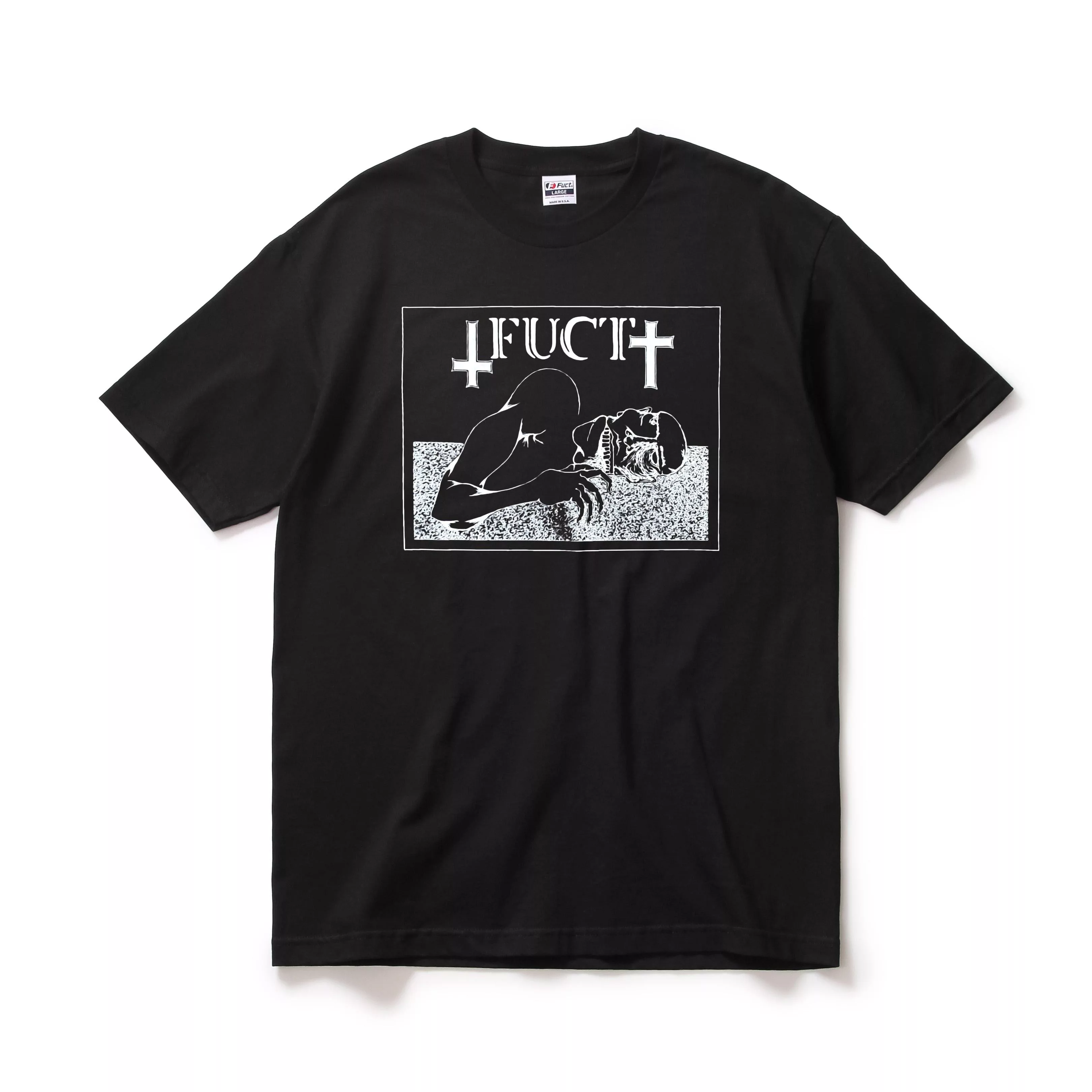 FUCT Short Sleeve T Shirts FUCT - Condensed Flesh Tee Black