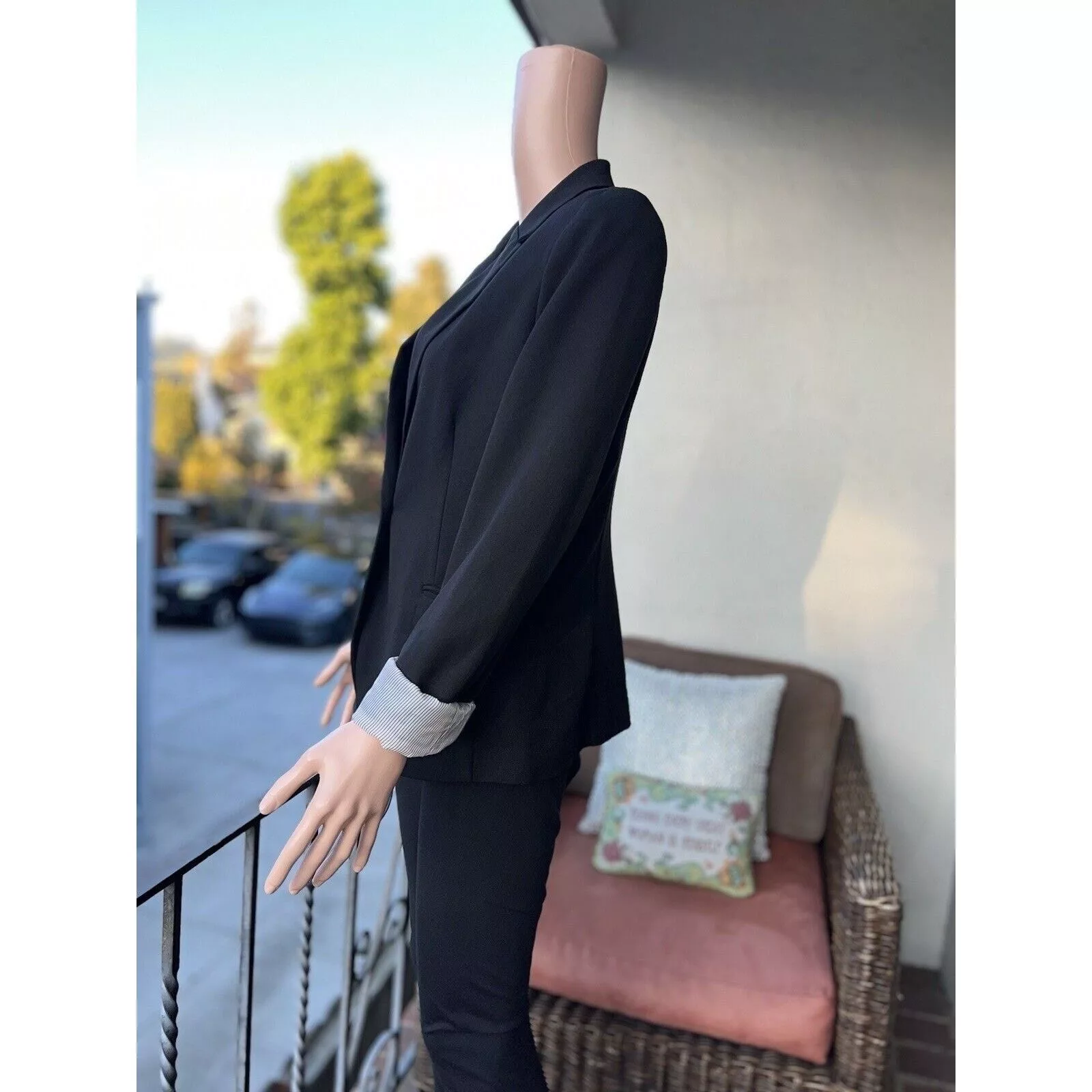 Other Jackets Other Ambiance Women's Long Sleeve Formal Cocktail Blazer Medium Black