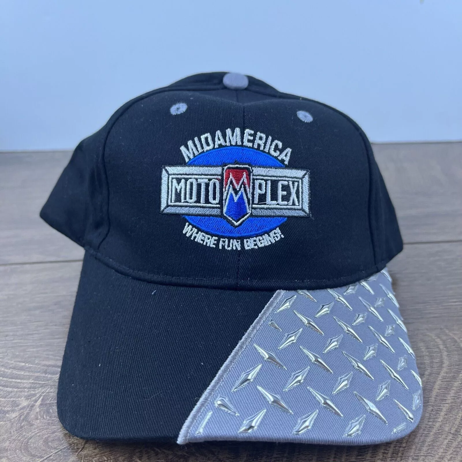 Other Hats Other Mid America Moto Plex Hat Black Cap Hat Adjustable Hat Black