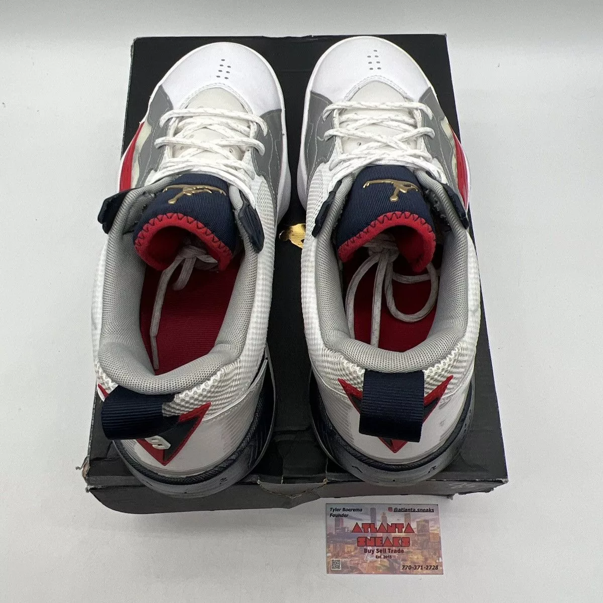 Nike Low Top Sneakers Nike Jordan Zoom 02 Olympics White