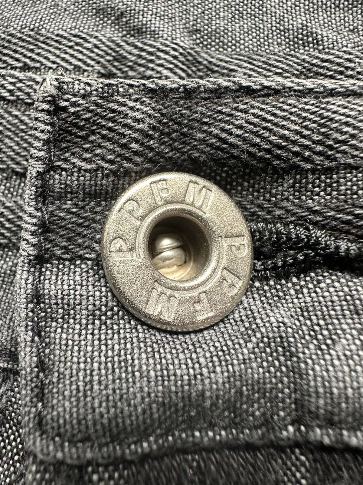 PPFM Denim 2003 PPFM twill cargo denim Black