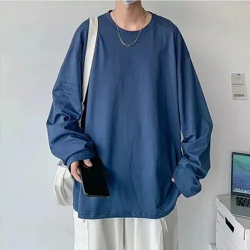 Designer Long Sleeve T Shirts Designer × Japanese Brand Long Sleeve T-shirts Black Streetwear