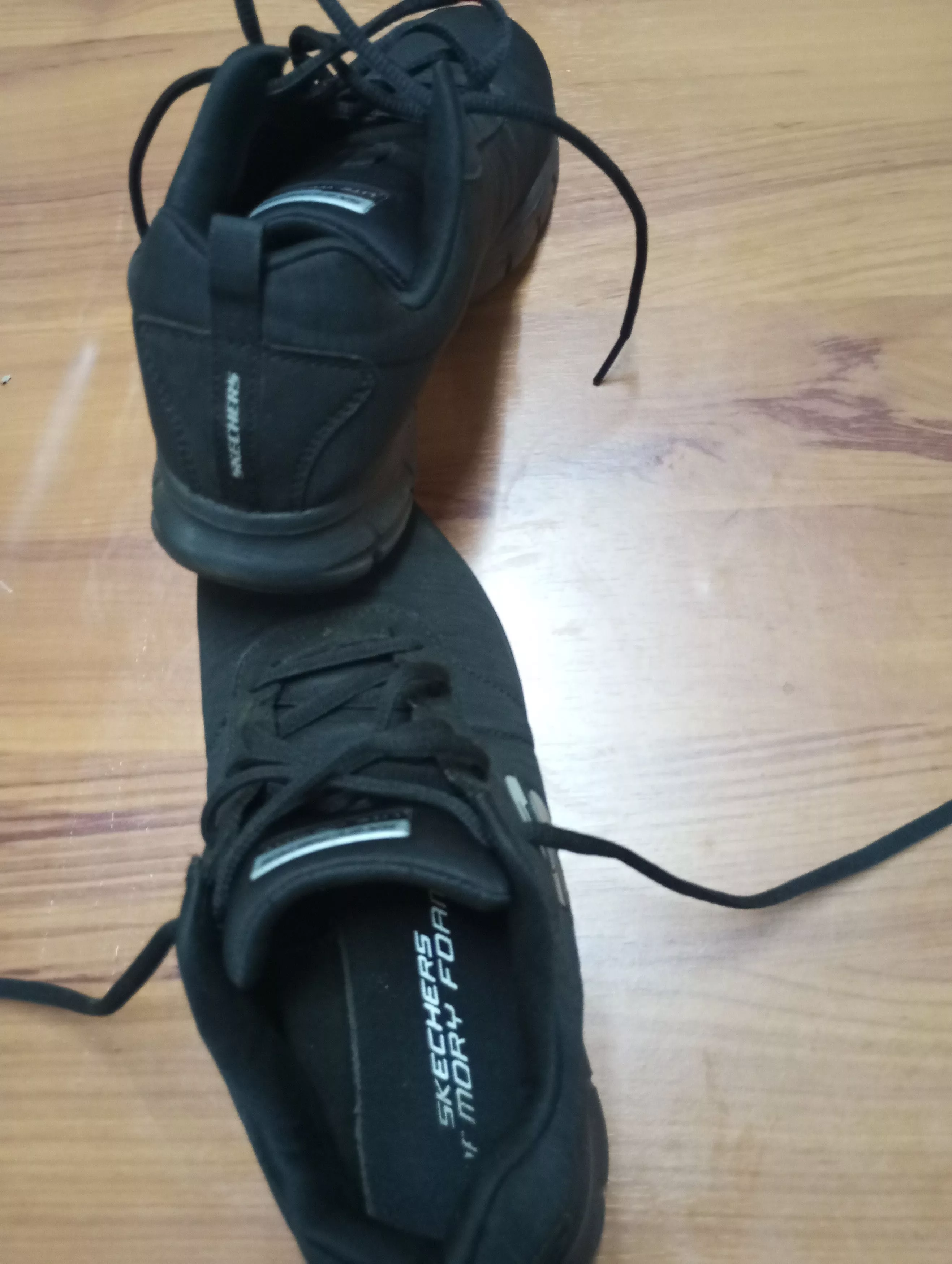 Other Platforms Other SKECHERS(memory foam) Black Sportswear