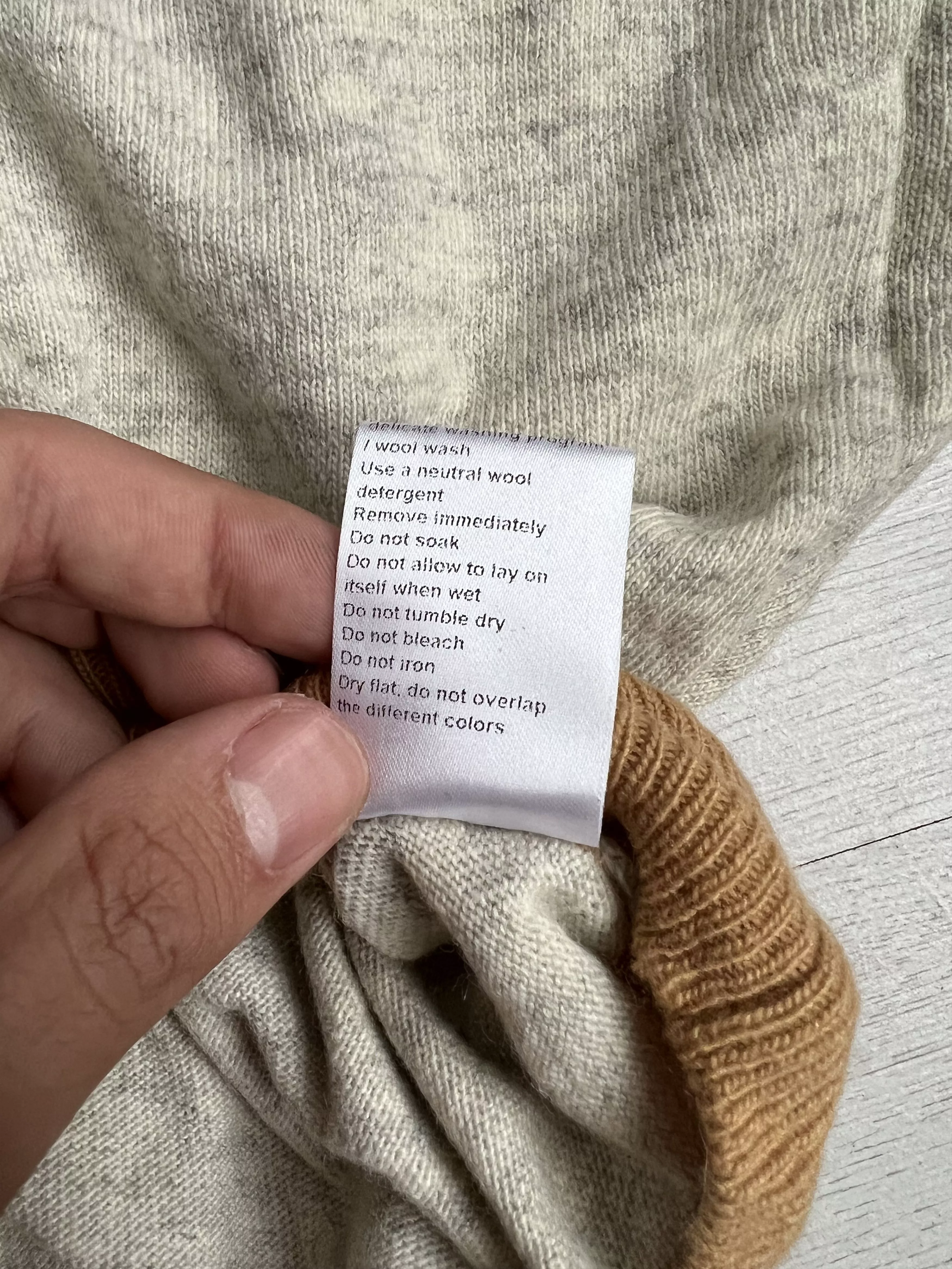 Other Sweaters Other Valentine Witmeur Lab Turtleneck Pullover Beige