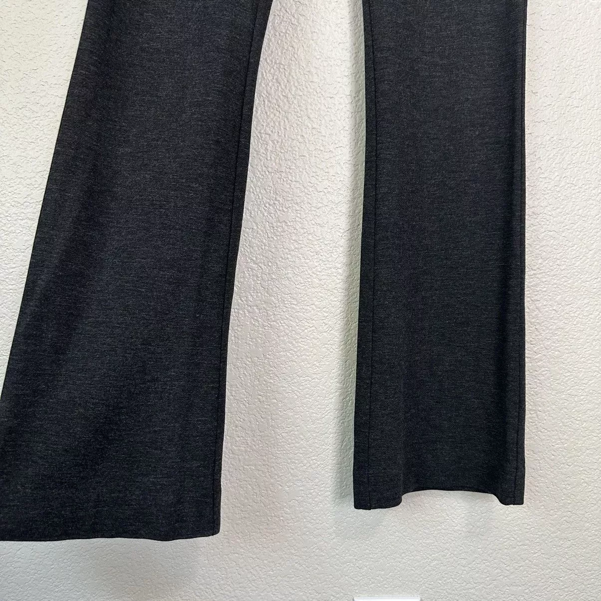 Other Pants Other CAbi Ponte Knit Stretch Back Zip Trouser Pants Gray